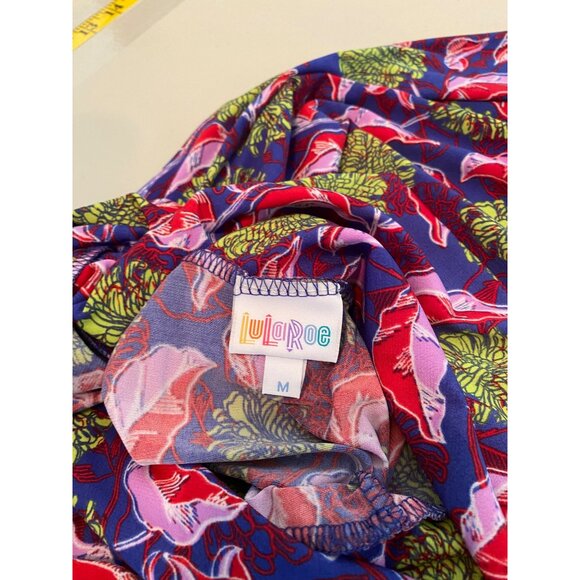 LuLaRoe Maxi Long Skirt Purple Floral Full Length Medium - Picture 4 of 7